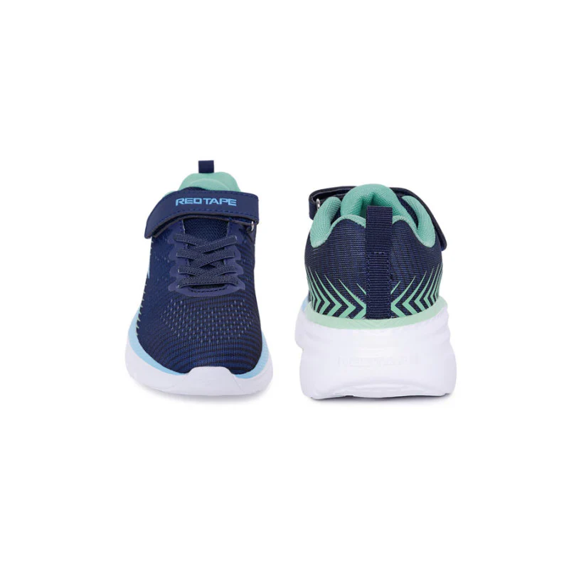 Kids-Unisex Navy Walking Shoes - Image 8
