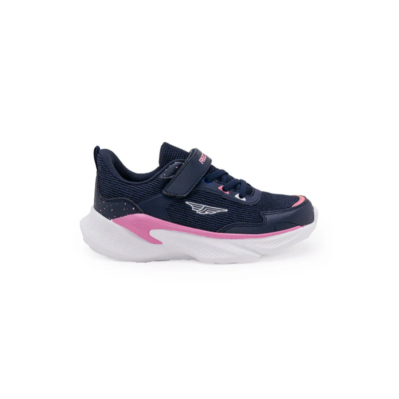 Kids-Unisex Navy Walking Shoes - Image 3