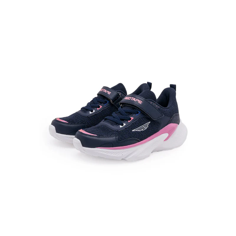 Kids-Unisex Navy Walking Shoes - Image 5