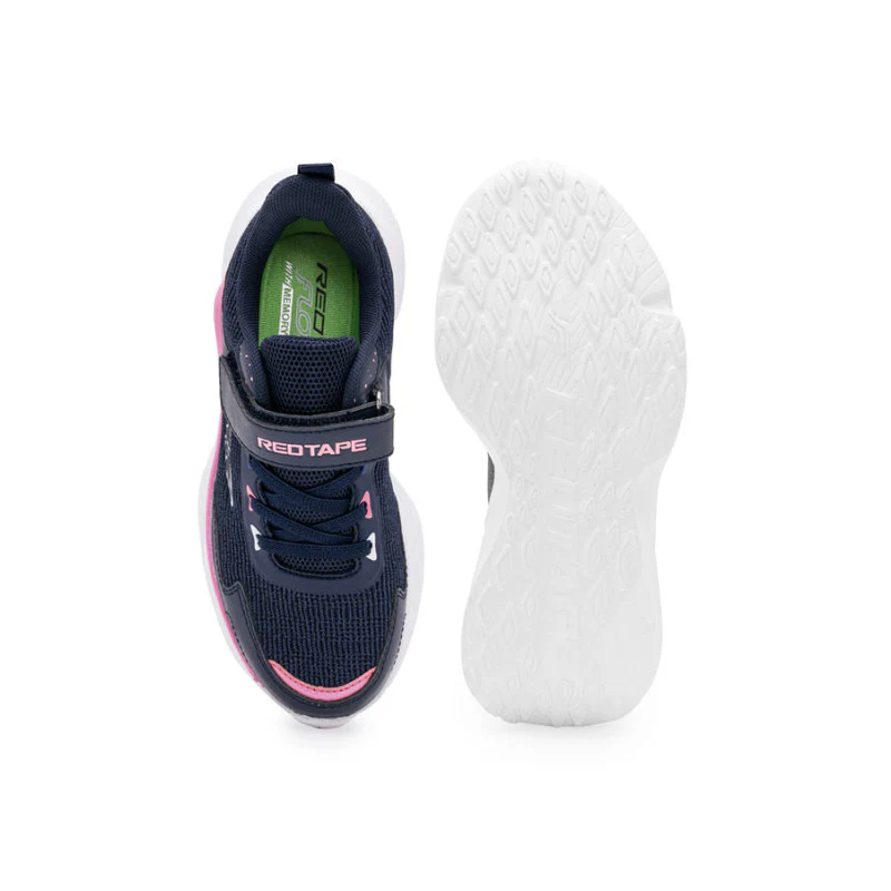 Kids-Unisex Navy Walking Shoes - Image 6