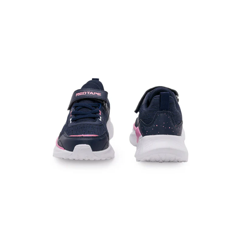 Kids-Unisex Navy Walking Shoes - Image 8