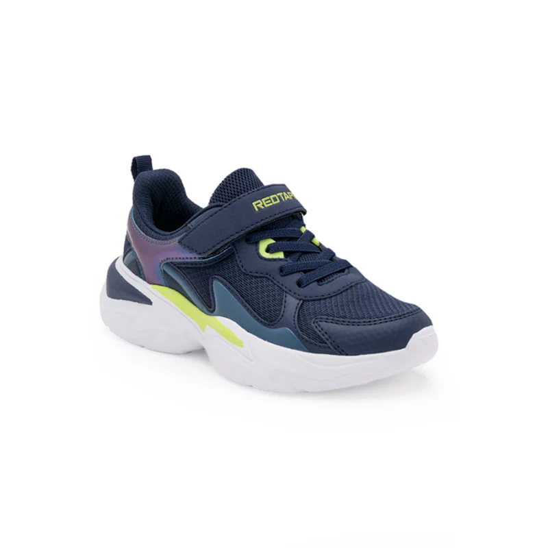 Kids-Unisex Navy Walking Shoes - Image 2