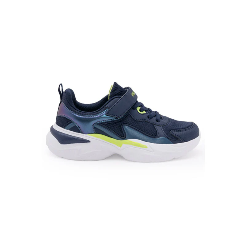 Kids-Unisex Navy Walking Shoes - Image 3