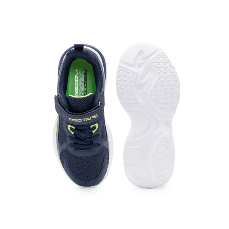 Kids-Unisex Navy Walking Shoes - Image 6