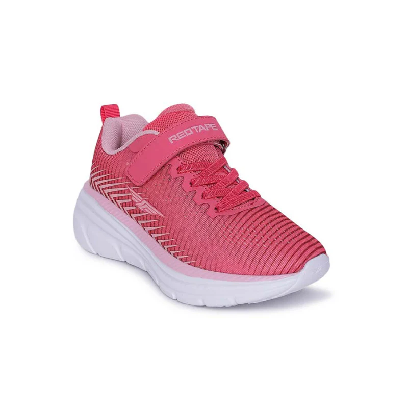 Kids-Unisex Pink Walking Shoes - Image 2