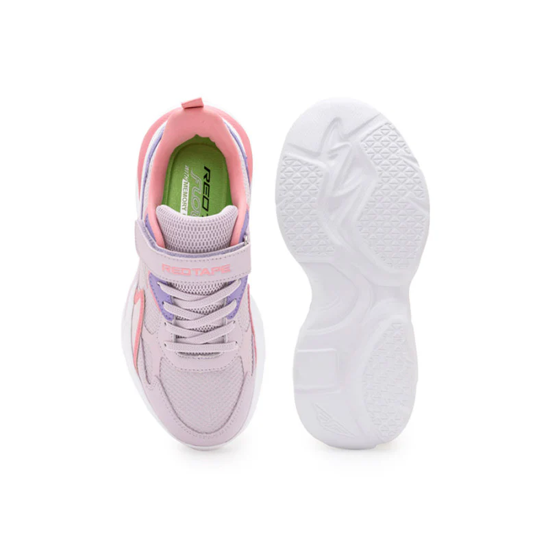 Kids-Unisex Pink Walking Shoes - Image 6