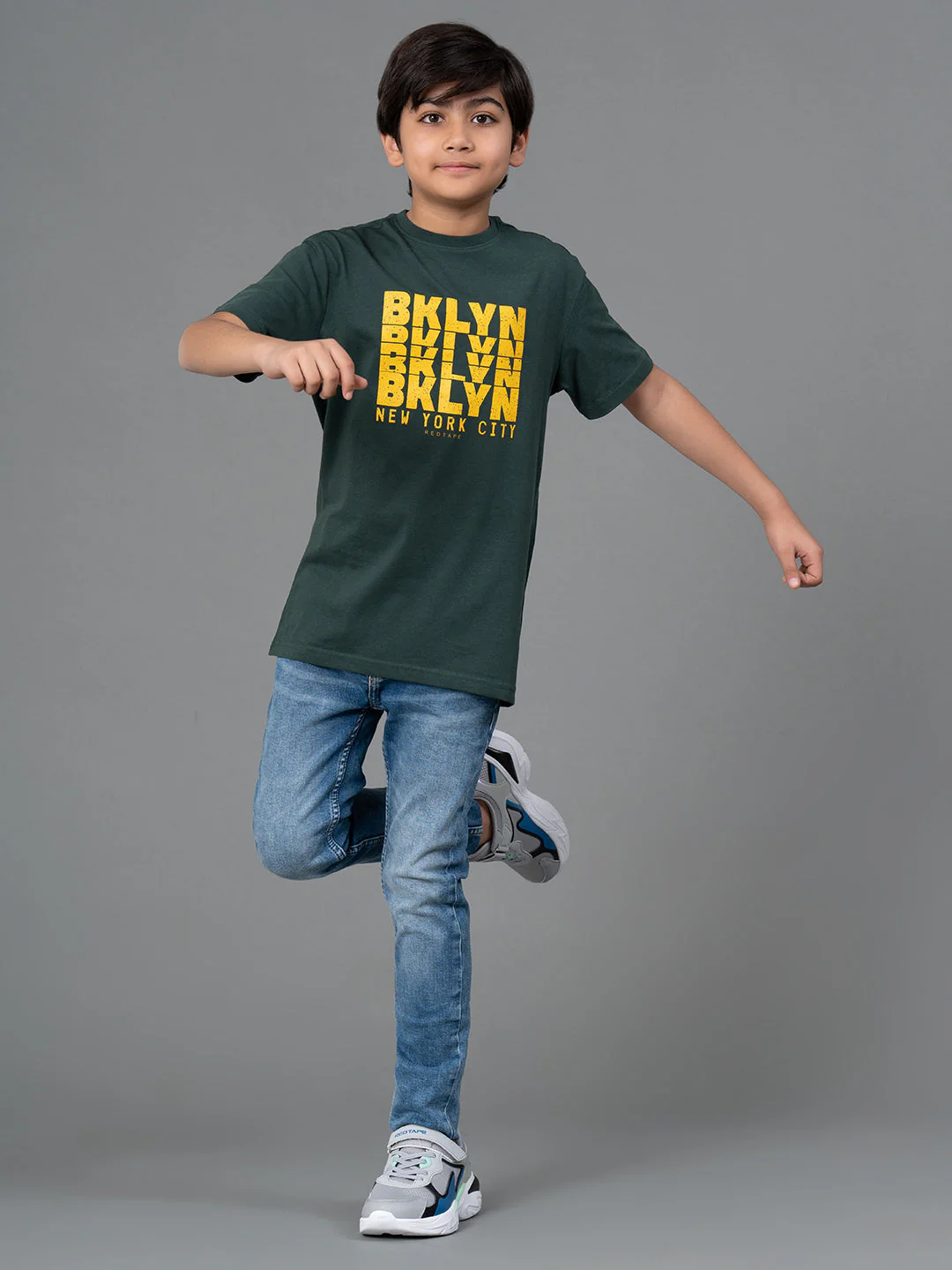 Kids Unisex T-Shirt- Best in Comfort and Ease| Casual look with chest print. - Image 5