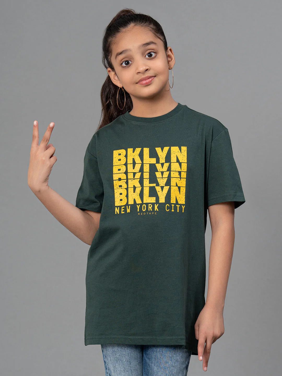 Kids Unisex T-Shirt- Best in Comfort and Ease| Casual look with chest print. - Image 7