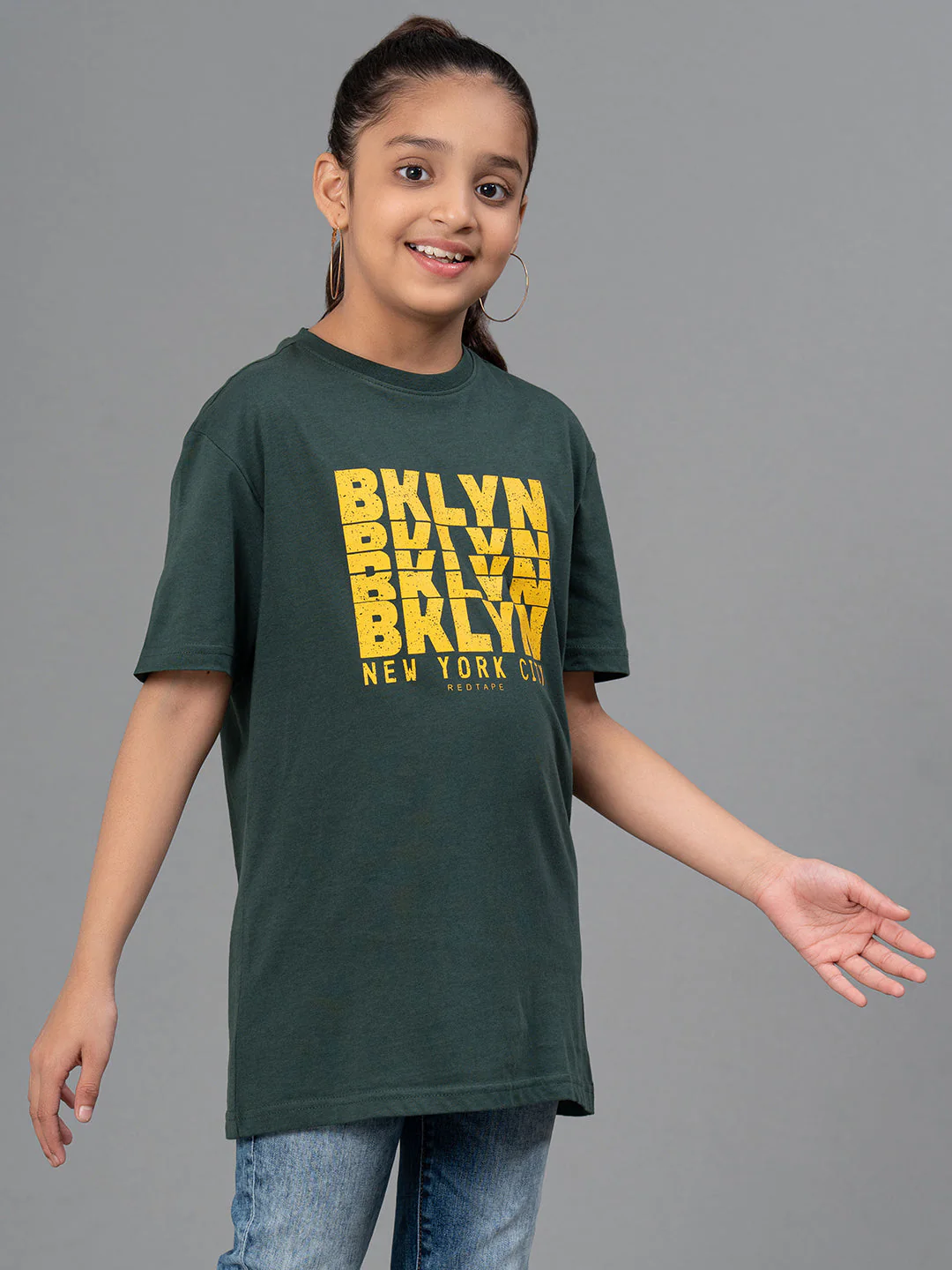 Kids Unisex T-Shirt- Best in Comfort and Ease| Casual look with chest print. - Image 8