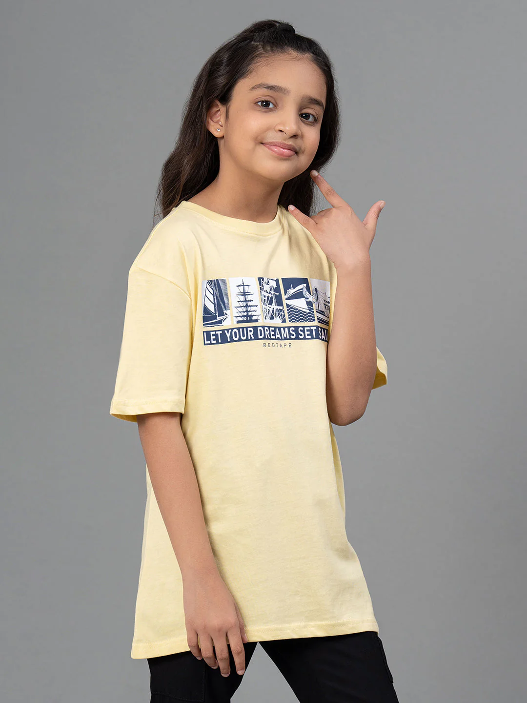 Kids Unisex T-Shirt- Best in Comfort and ease| Cotton| Light Yellow Color - Image 12