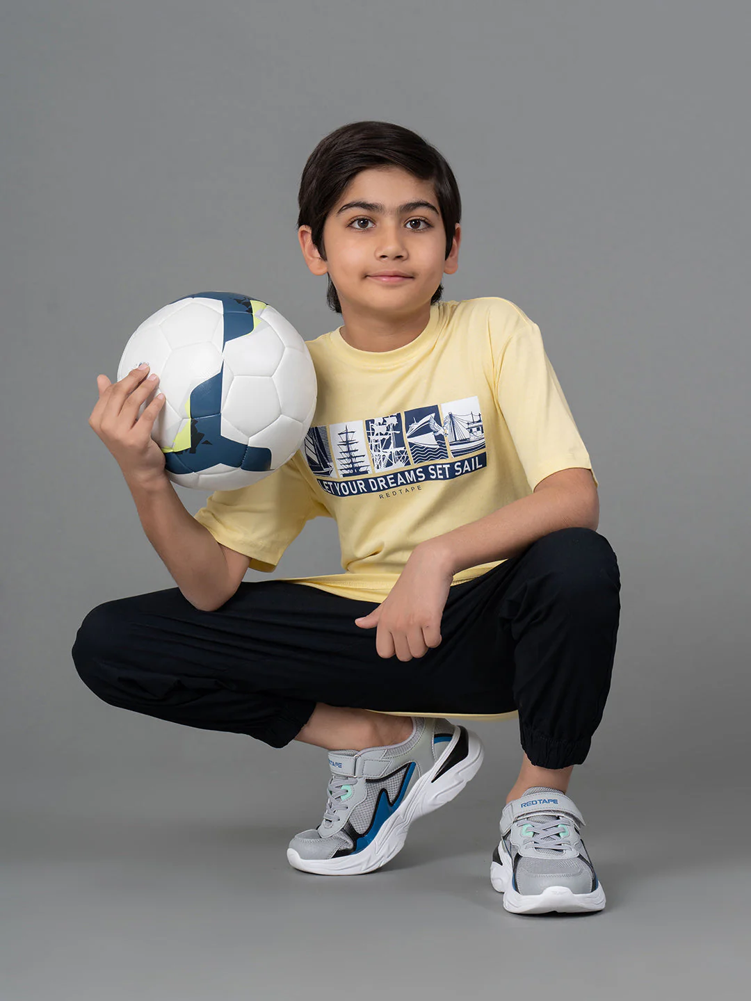 Kids Unisex T-Shirt- Best in Comfort and ease| Cotton| Light Yellow Color - Image 5
