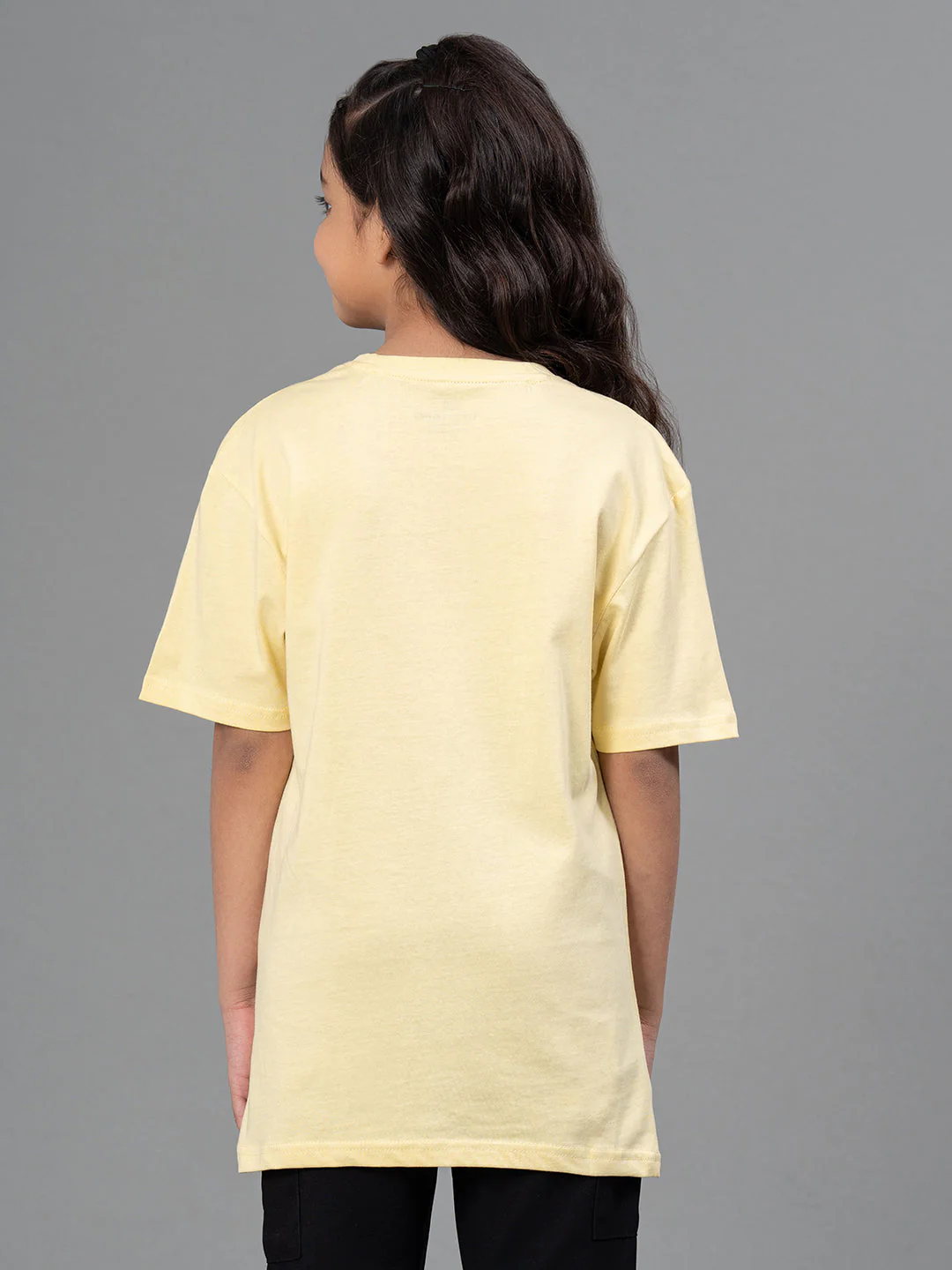 Kids Unisex T-Shirt- Best in Comfort and ease| Cotton| Light Yellow Color - Image 9