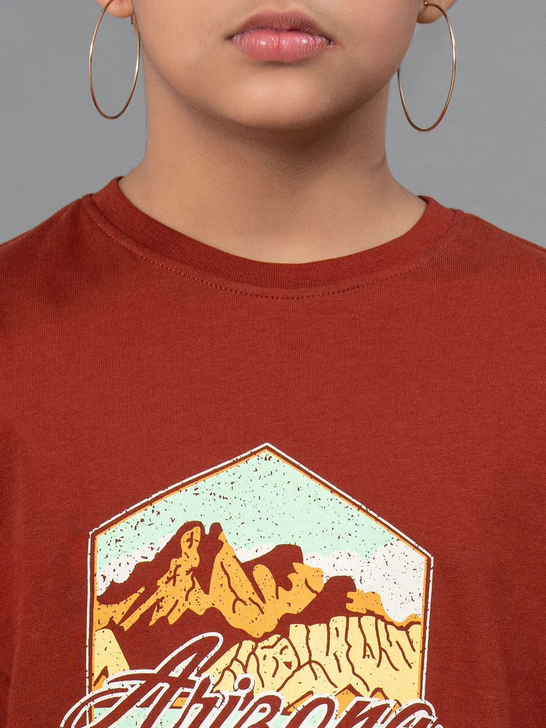 Kids Unisex T-Shirt- Best in Comfort and ease| Cotton| Casual look with chest print. - Image 10