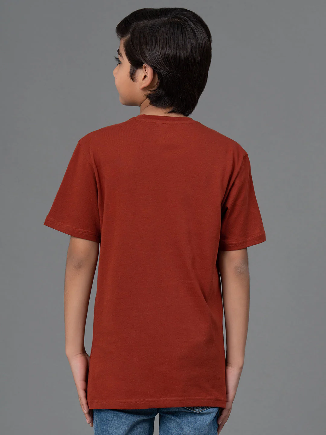 Kids Unisex T-Shirt- Best in Comfort and ease| Cotton| Casual look with chest print. - Image 3