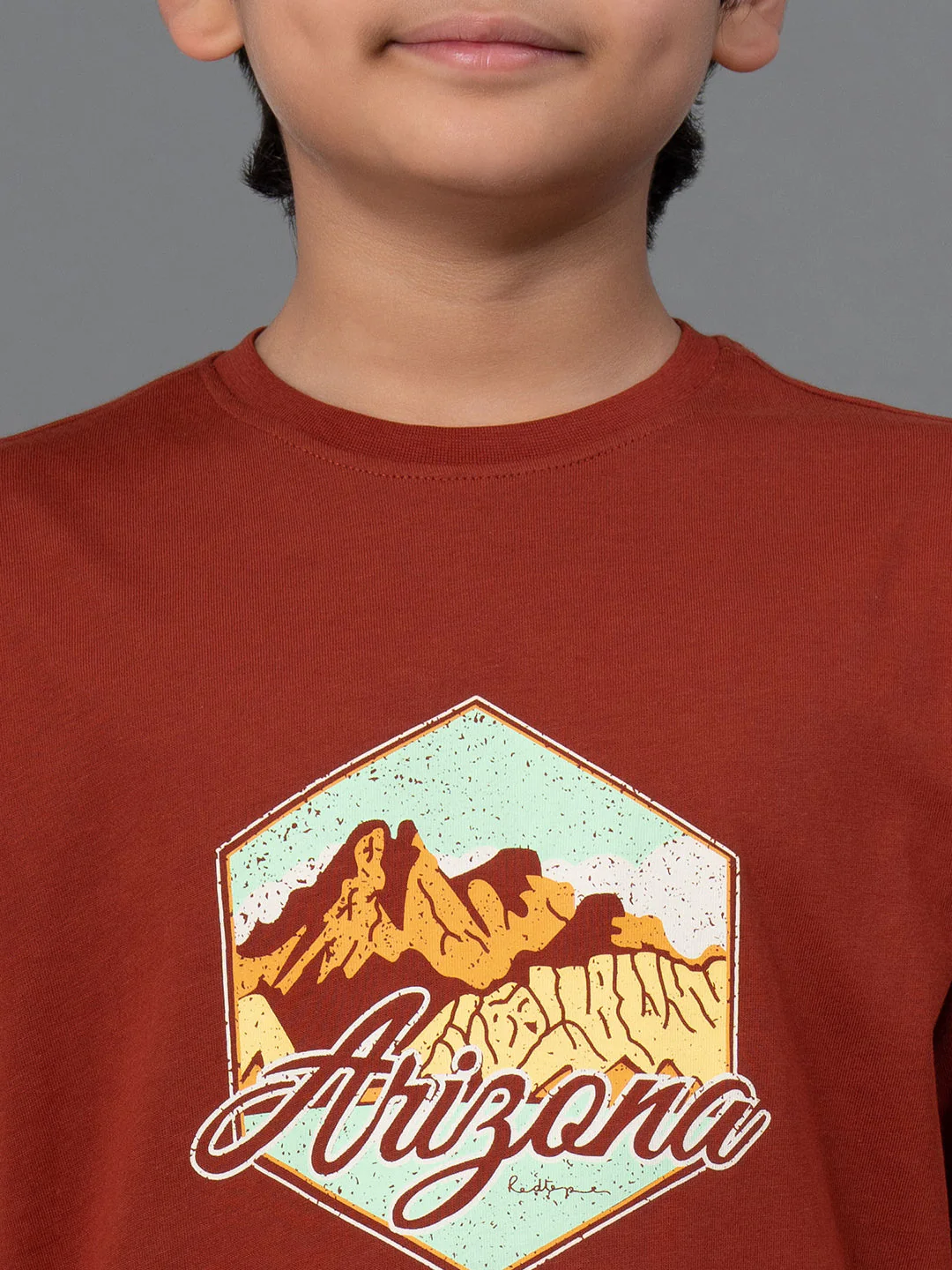 Kids Unisex T-Shirt- Best in Comfort and ease| Cotton| Casual look with chest print. - Image 4