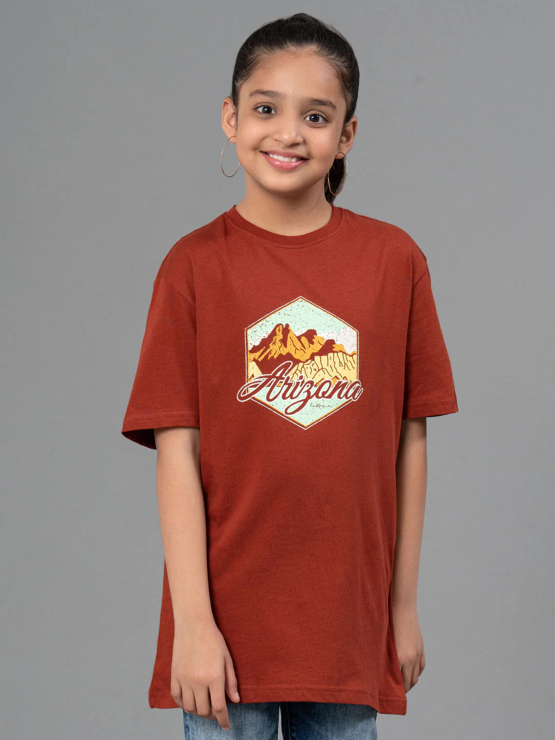 Kids Unisex T-Shirt- Best in Comfort and ease| Cotton| Casual look with chest print. - Image 6