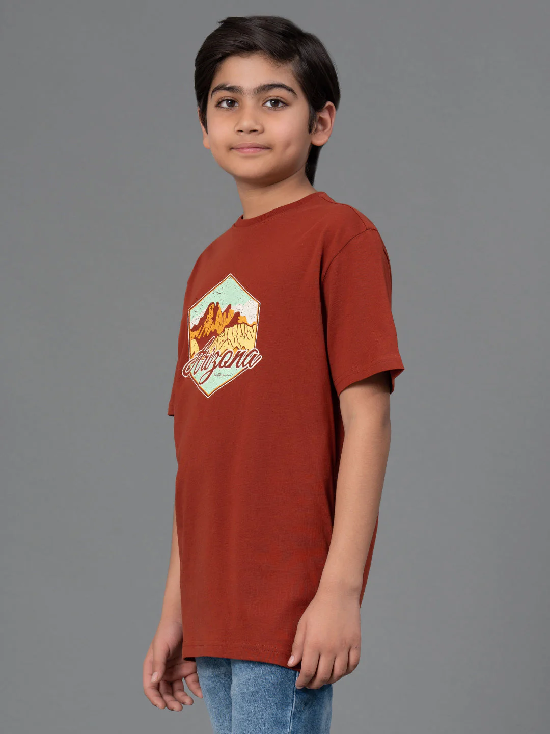 Kids Unisex T-Shirt- Best in Comfort and ease| Cotton| Casual look with chest print. - Image 7