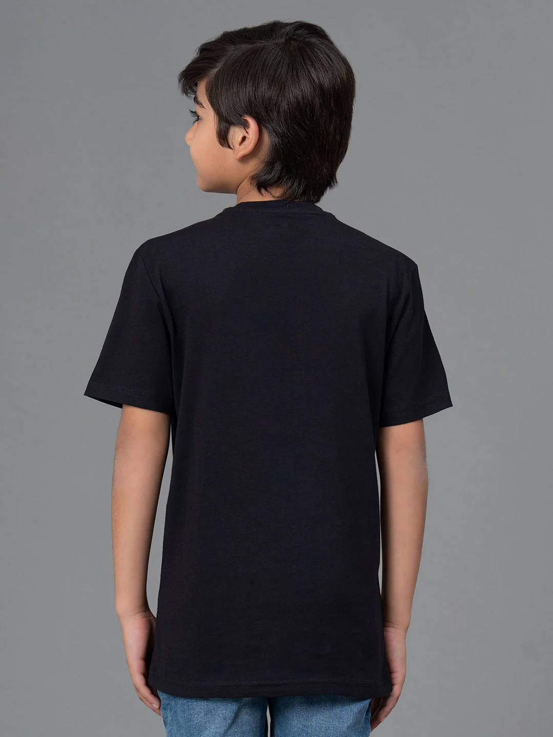 Kids Unisex T-Shirt- Best in Comfort| Cotton| Black Color - Image 3