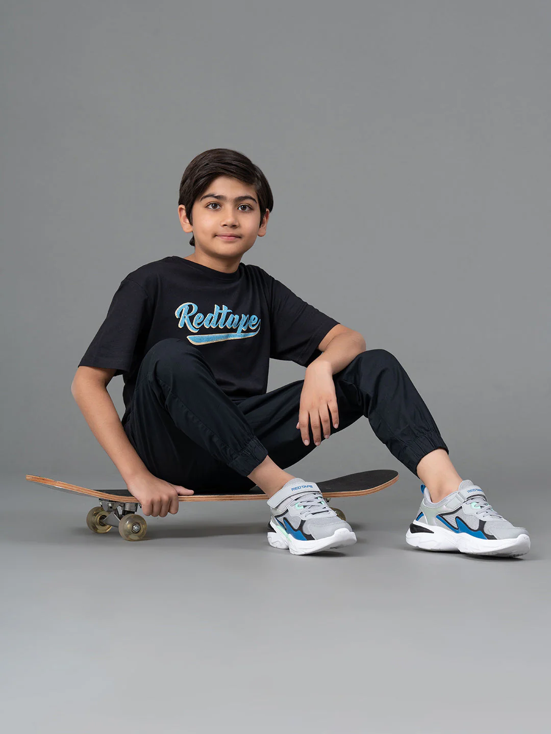 Kids Unisex T-Shirt- Best in Comfort| Cotton| Black Color - Image 5