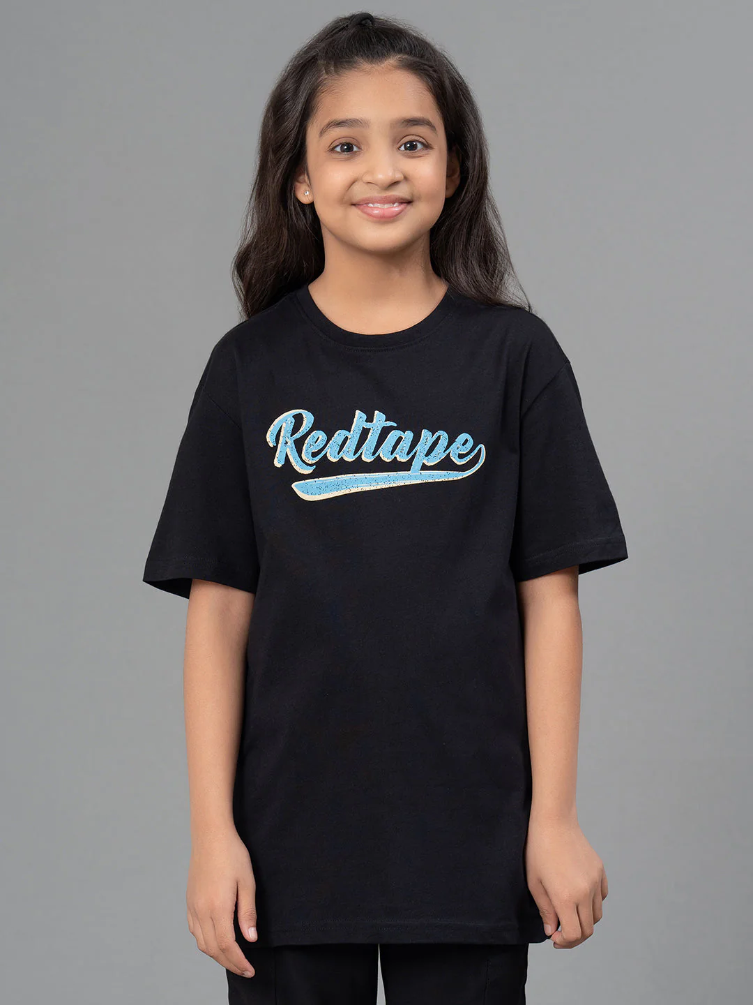 Kids Unisex T-Shirt- Best in Comfort| Cotton| Black Color - Image 6