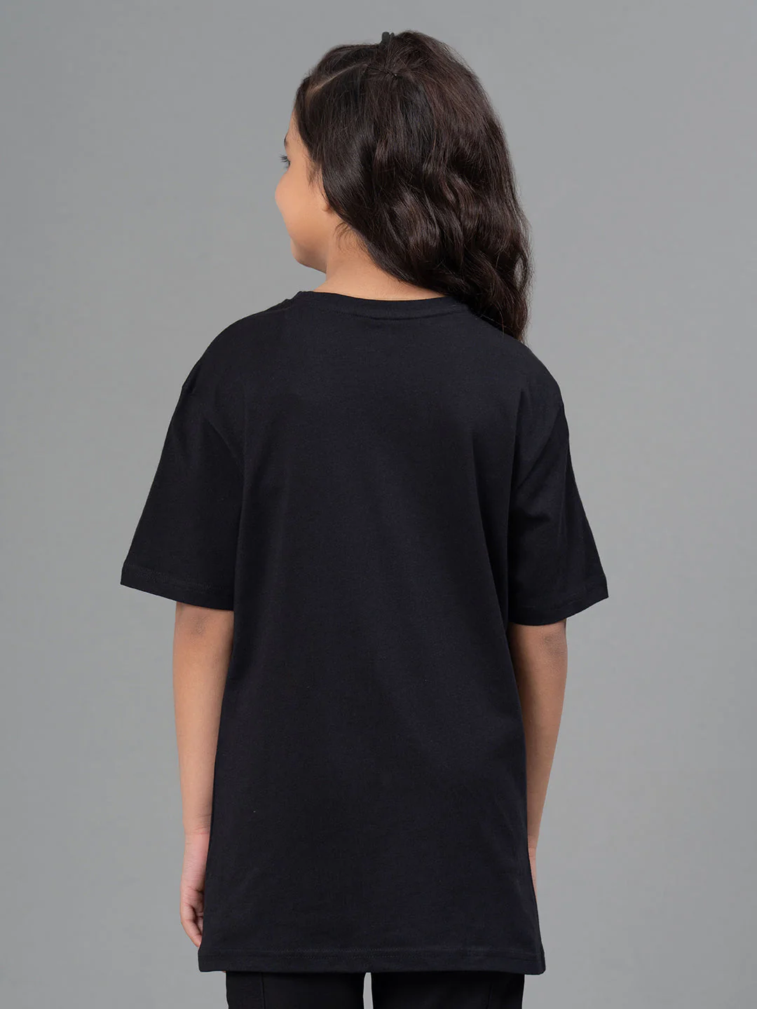 Kids Unisex T-Shirt- Best in Comfort| Cotton| Black Color - Image 9