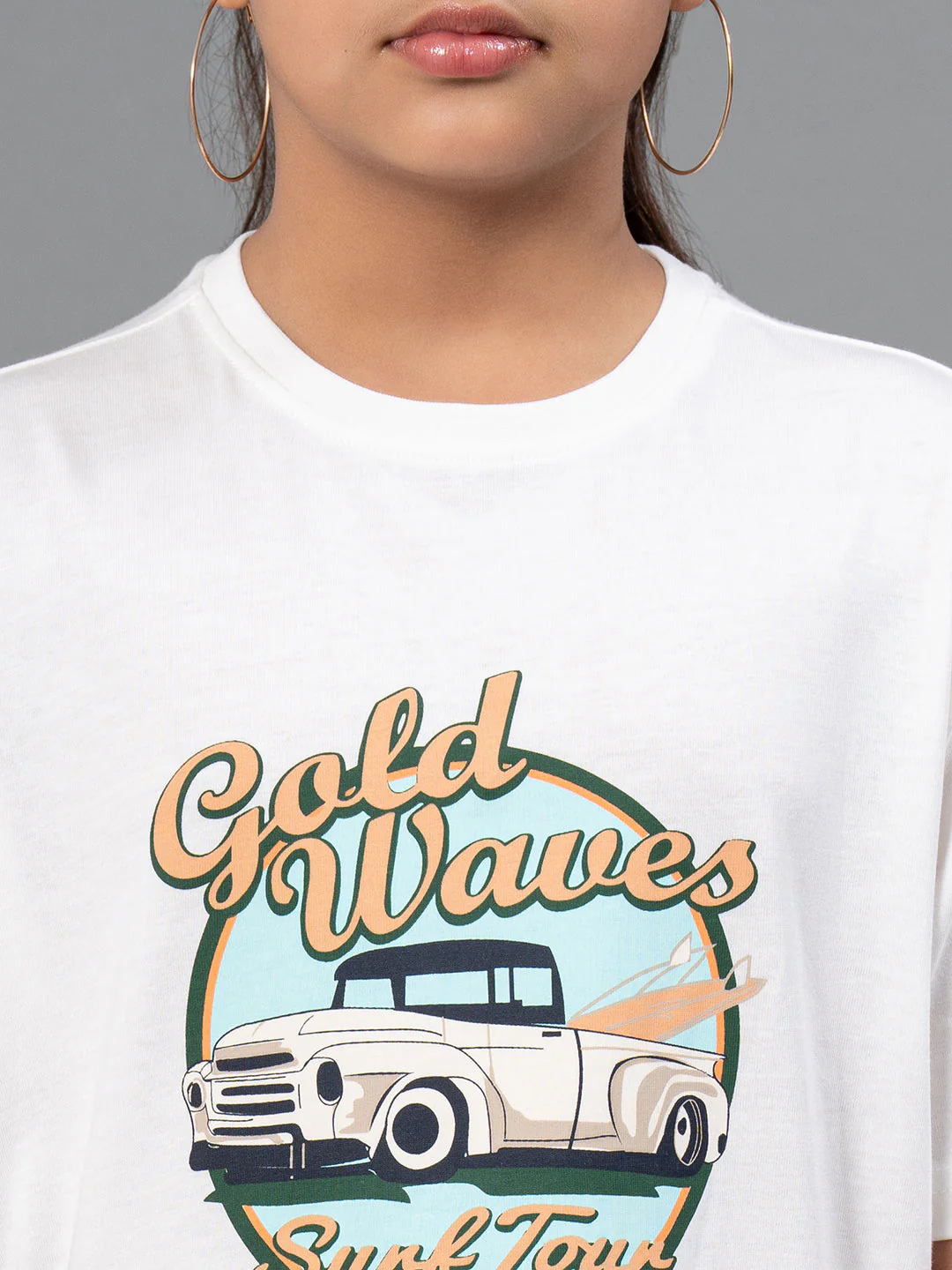 Kids Unisex T-Shirt- Best in Comfort| Cotton|  White Color| Round Neck - Image 10