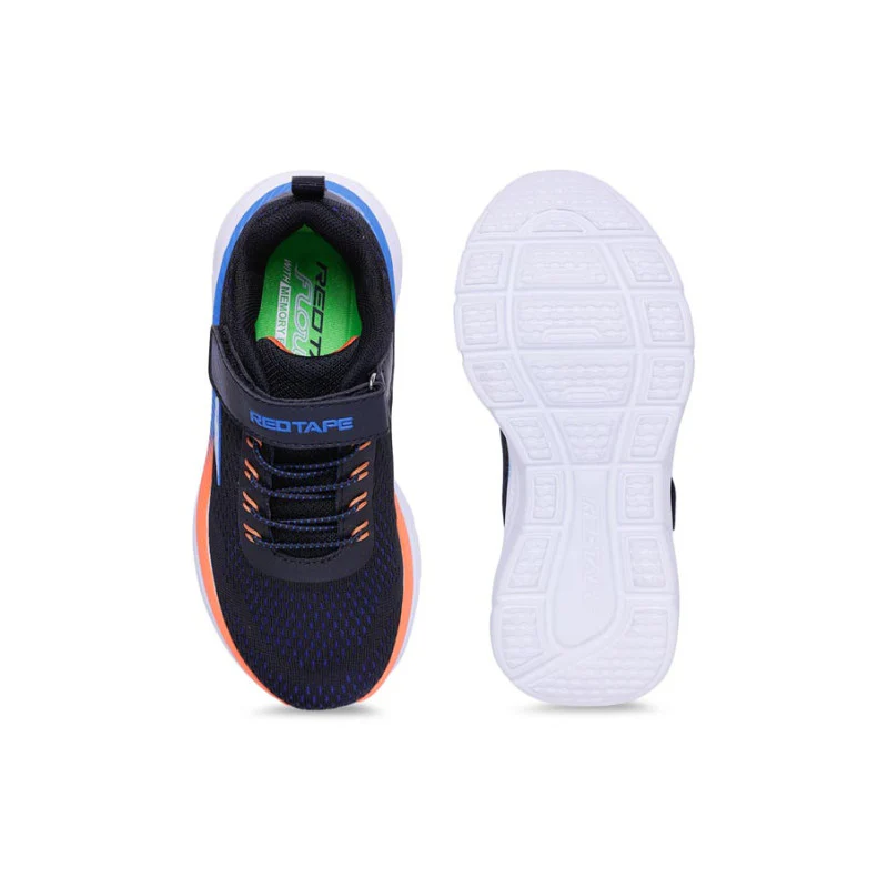 Kids-Unisex Walking Black Shoes - Image 6