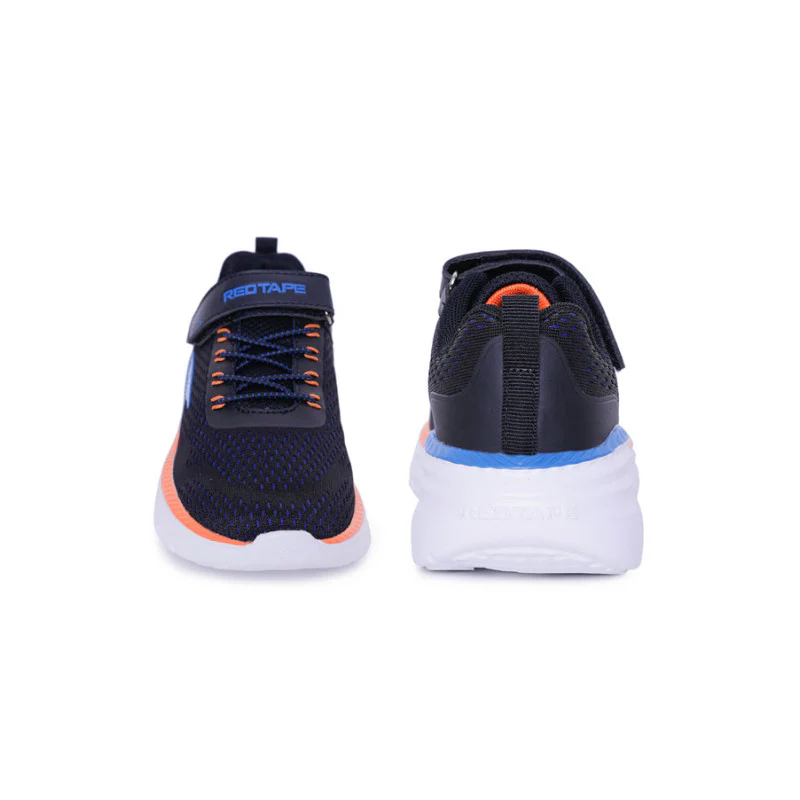 Kids-Unisex Walking Black Shoes - Image 8