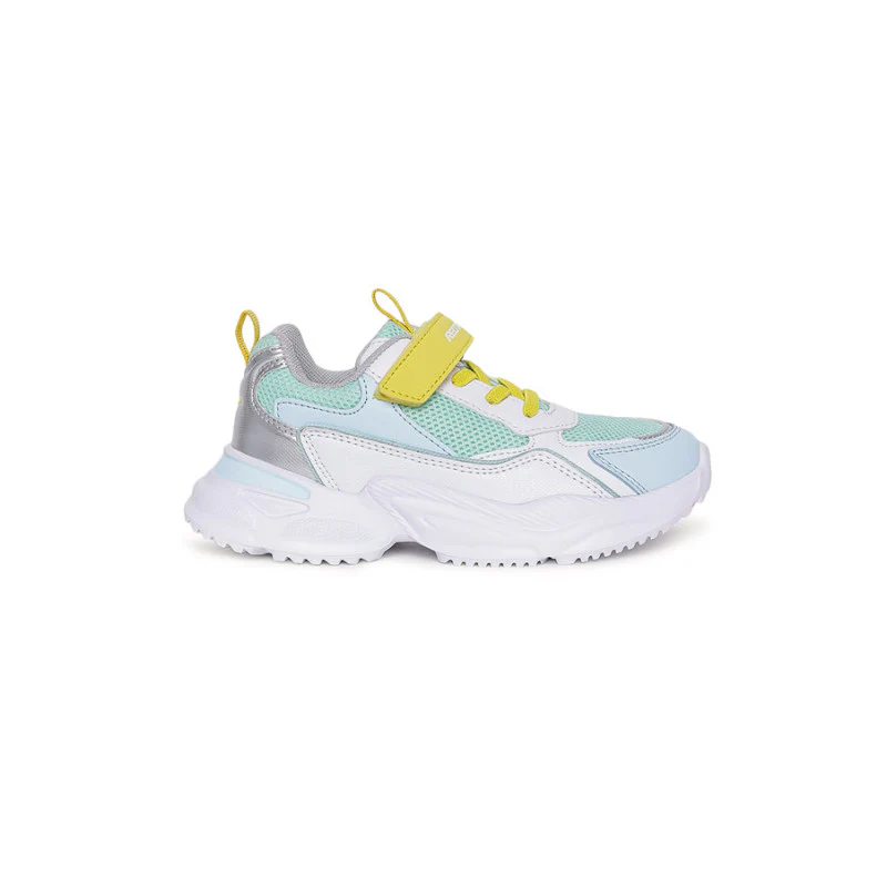 Kids-Unisex White Walking Shoes - Image 3