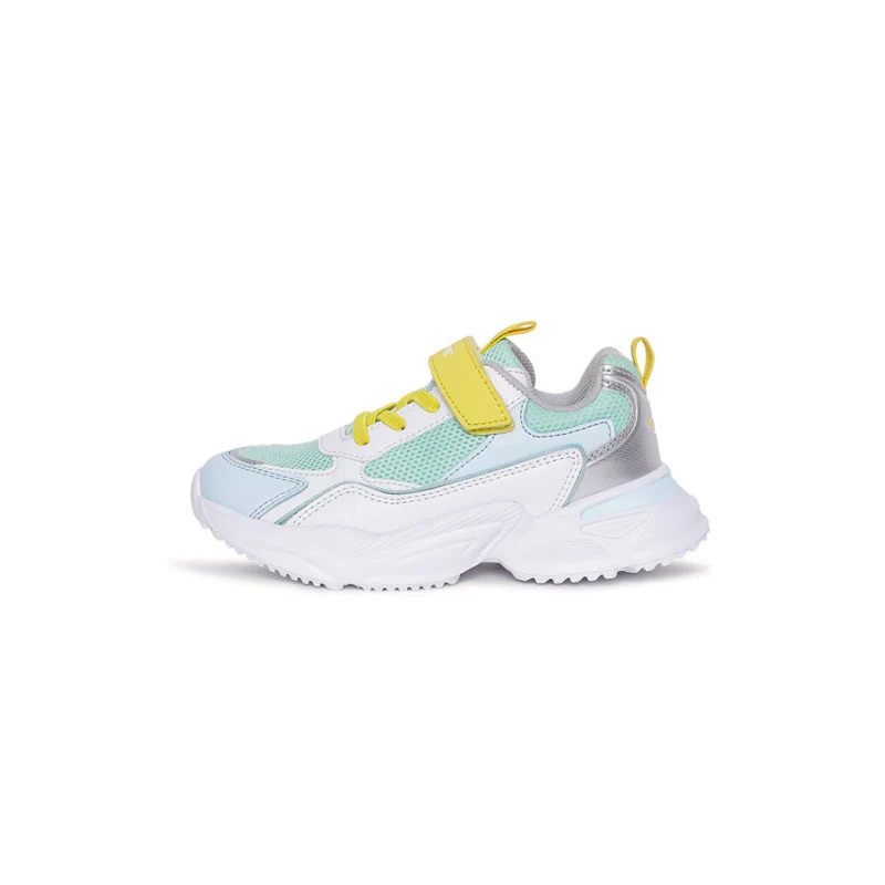 Kids-Unisex White Walking Shoes - Image 4