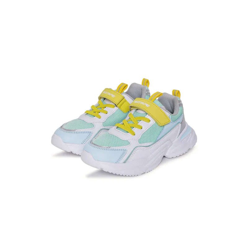 Kids-Unisex White Walking Shoes - Image 5
