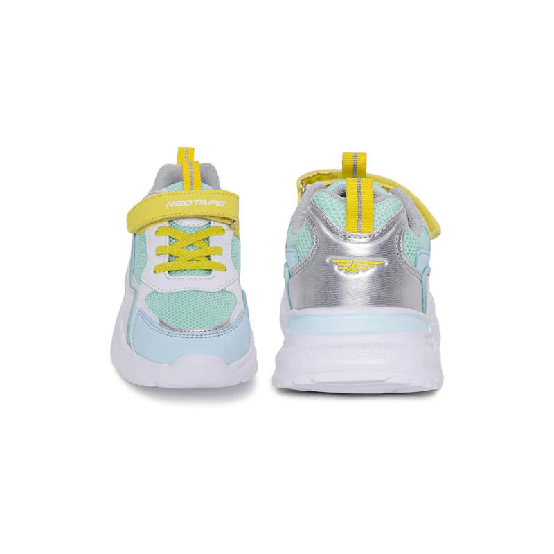 Kids-Unisex White Walking Shoes - Image 8