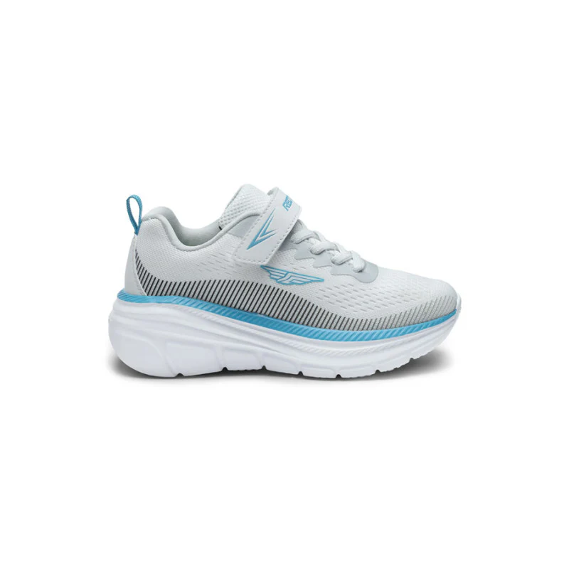 Kids-Unisex White Walking Shoes - Image 3