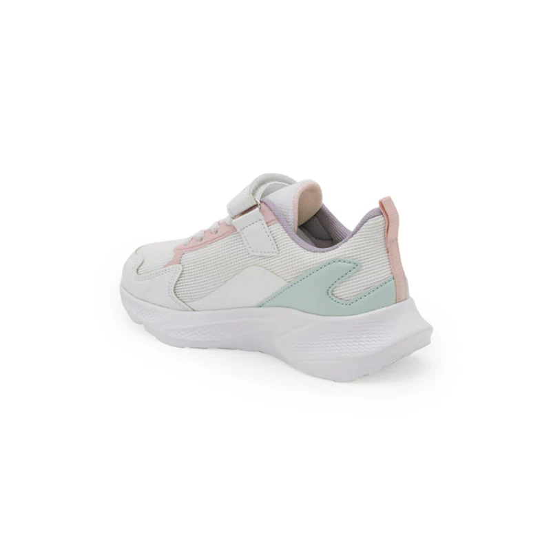 Kids-Unisex White Walking Shoes - Image 7