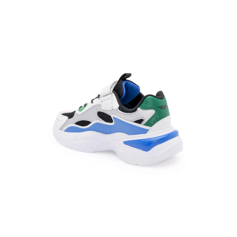 Kids-Unisex White Walking Shoes - Image 7