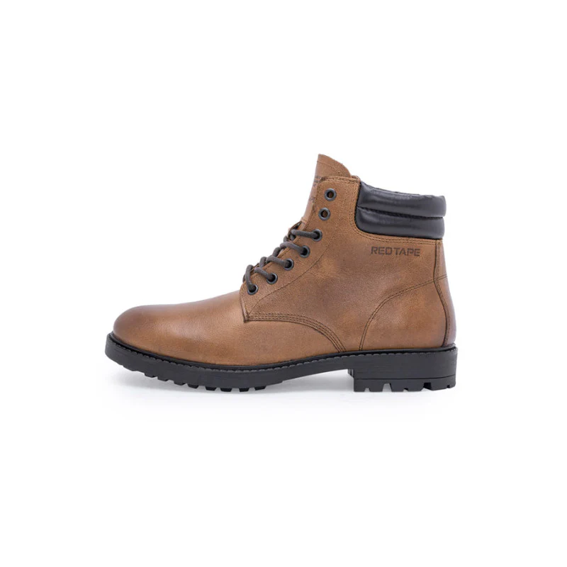 Leather Biker Boots for Men | Comfortable - Image 4