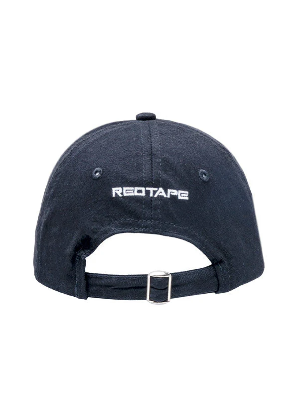Black Free Size Solid Cap for Men | All Sports Cap with Airholes & Adjustable Strap - Image 3