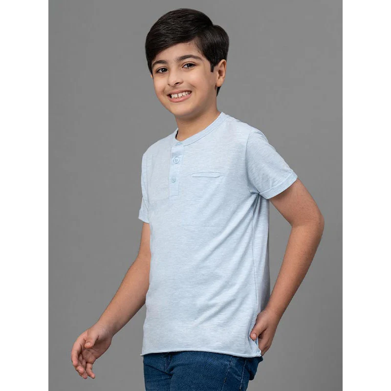 Light Blue Melnage T-Shirt for Boys - Image 2