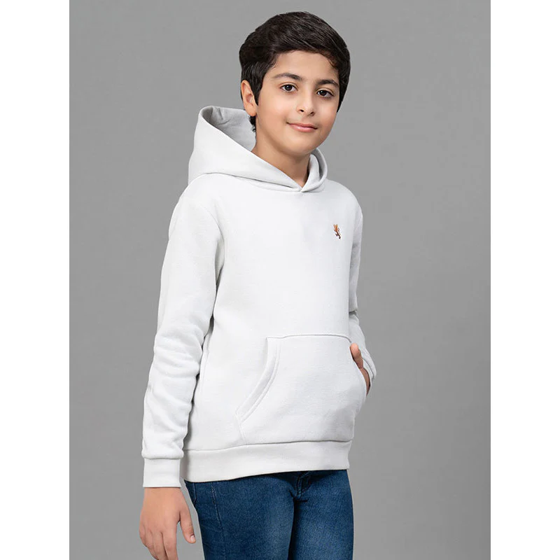 Light Grey Hoodie for Boy - Image 2
