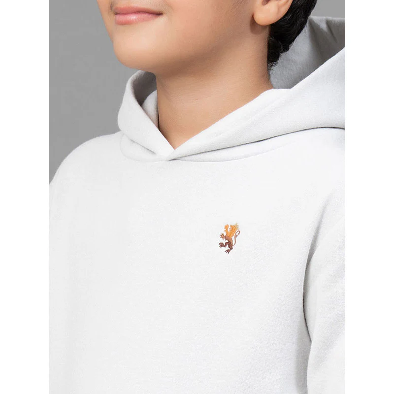 Light Grey Hoodie for Boy - Image 4