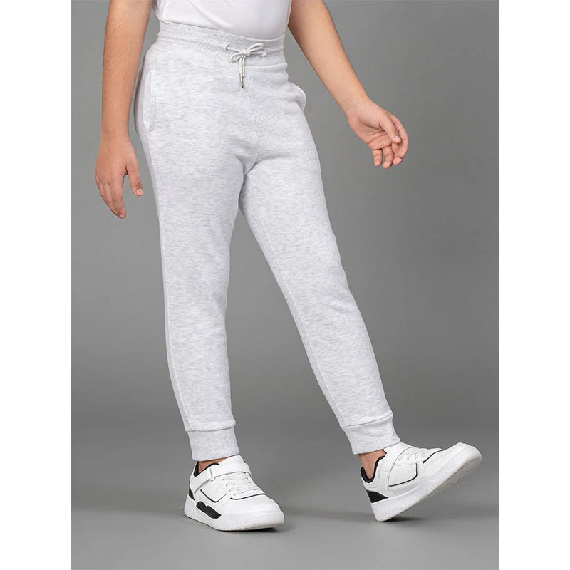 Light Grey Melange Jogger for Boys - Image 2