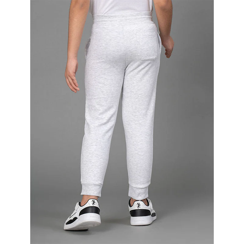 Light Grey Melange Jogger for Boys - Image 3