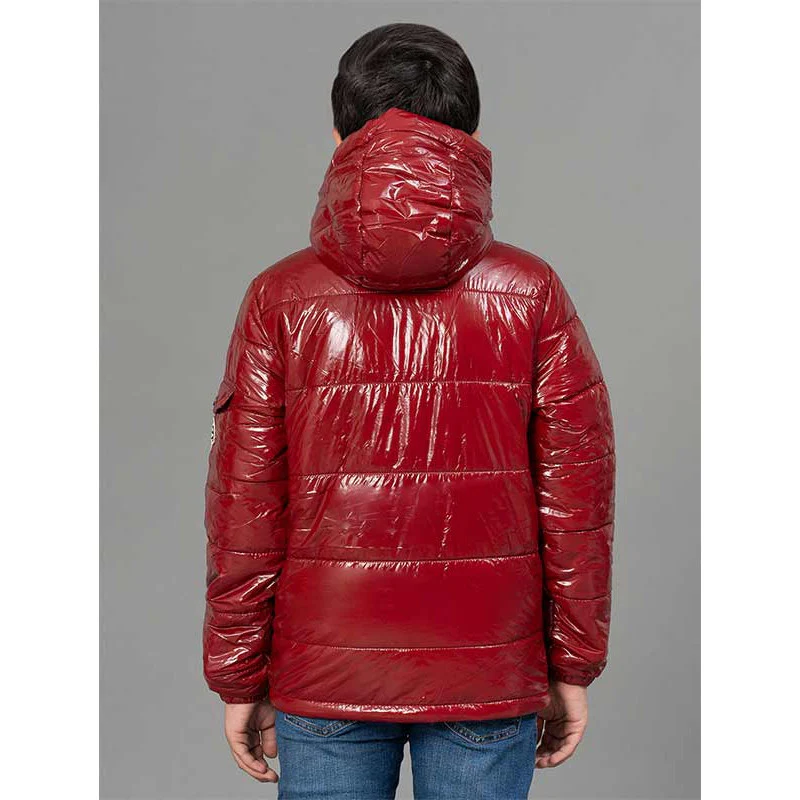 Maroon Jacket for Kids - Image 3