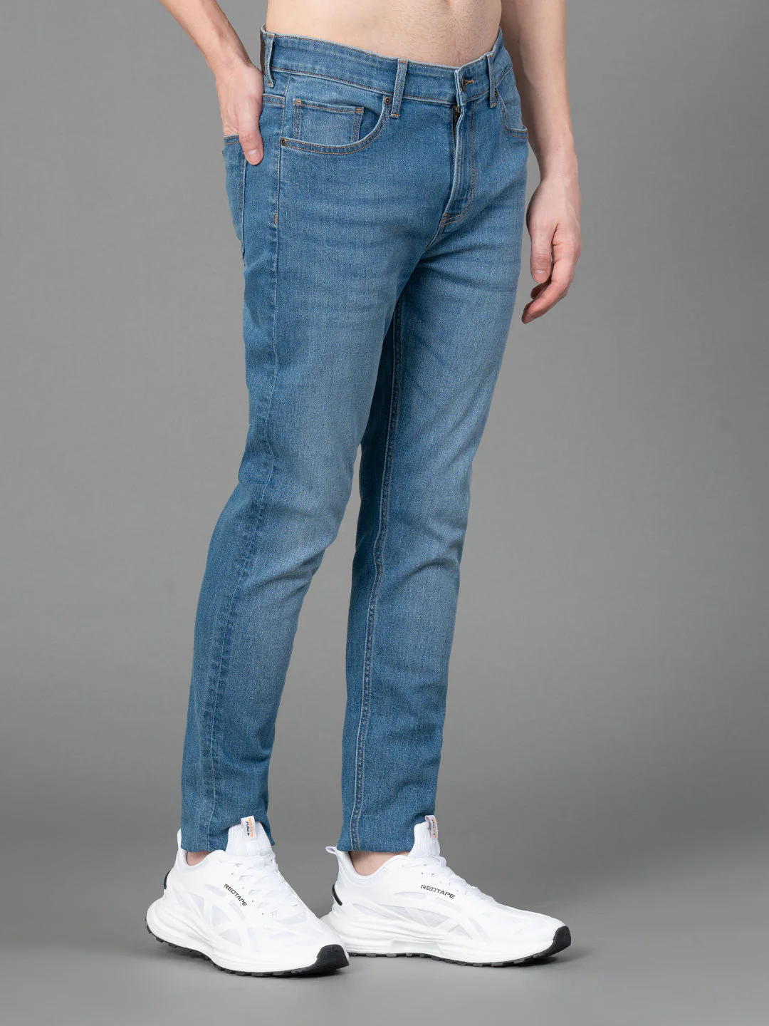 Medium Blue Jeans for Men - Image 2