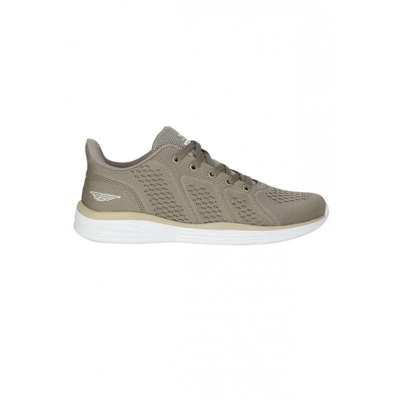 Men Beige Running Shoes - Image 2