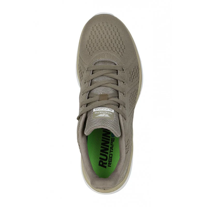 Men Beige Running Shoes - Image 7