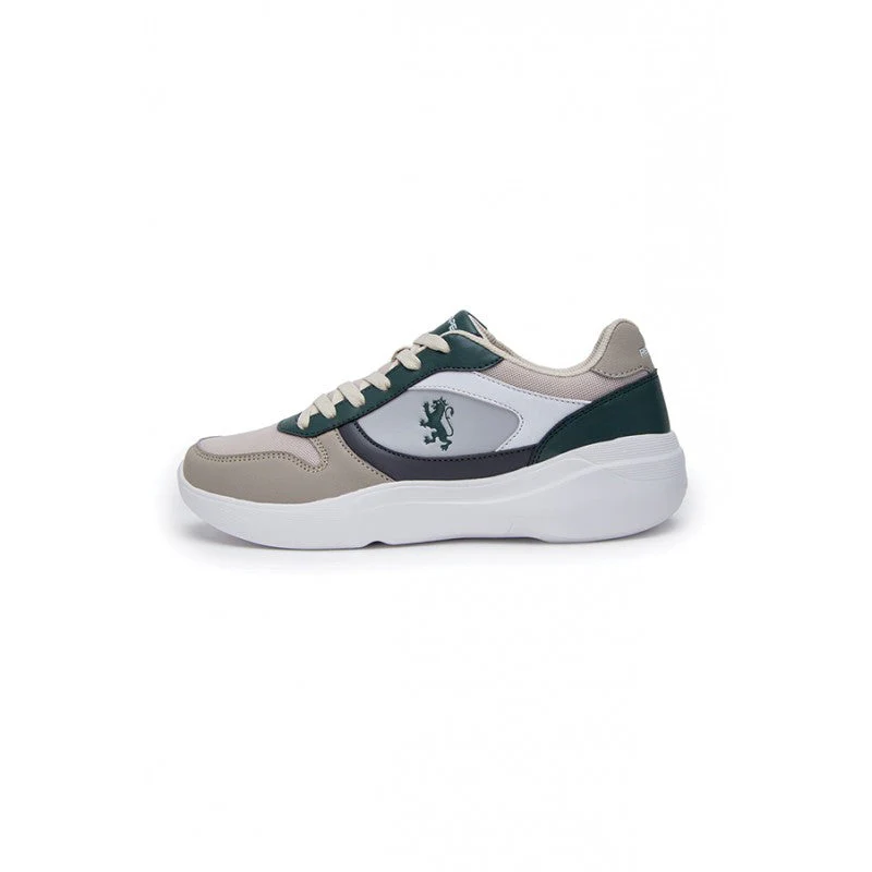 Men Beige Sneakers - Image 4