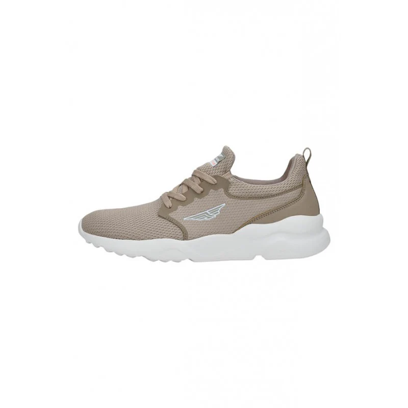 Men Beige Walking Shoes - Image 4
