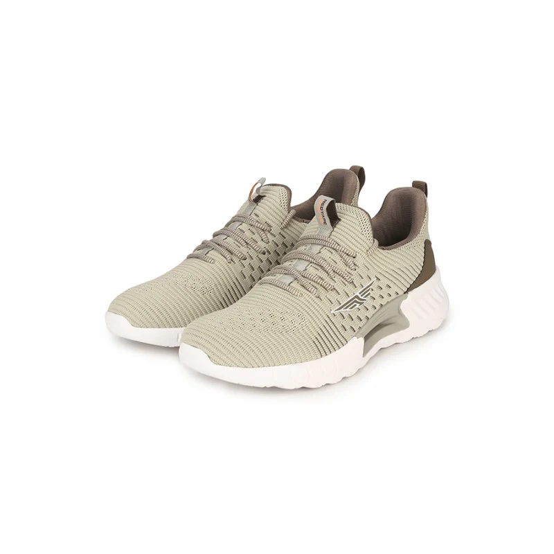 Men Beige Walking Shoes - Image 4