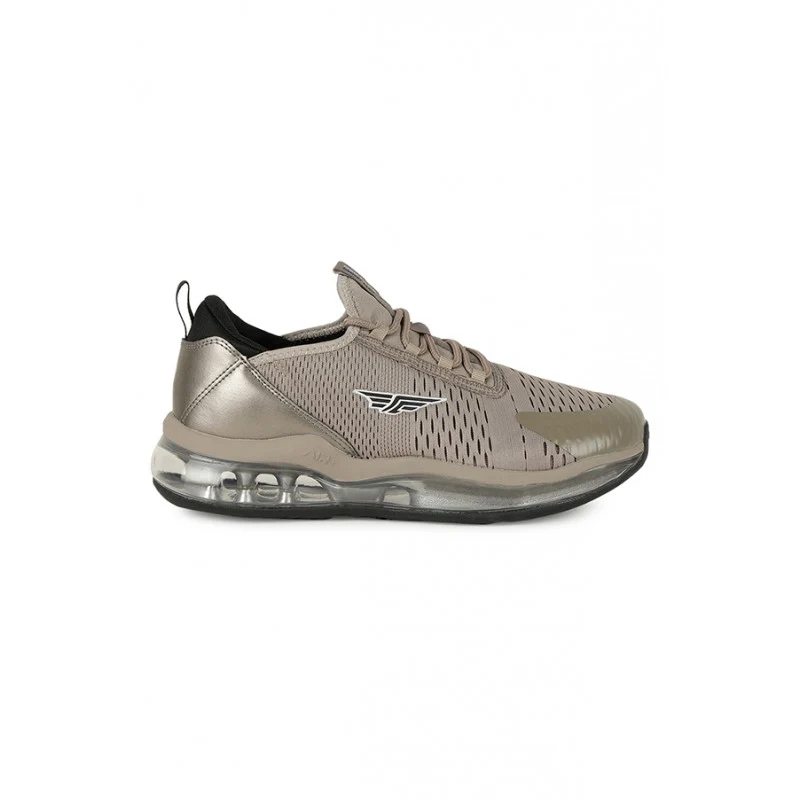Men Beige Walking Shoes - Image 2